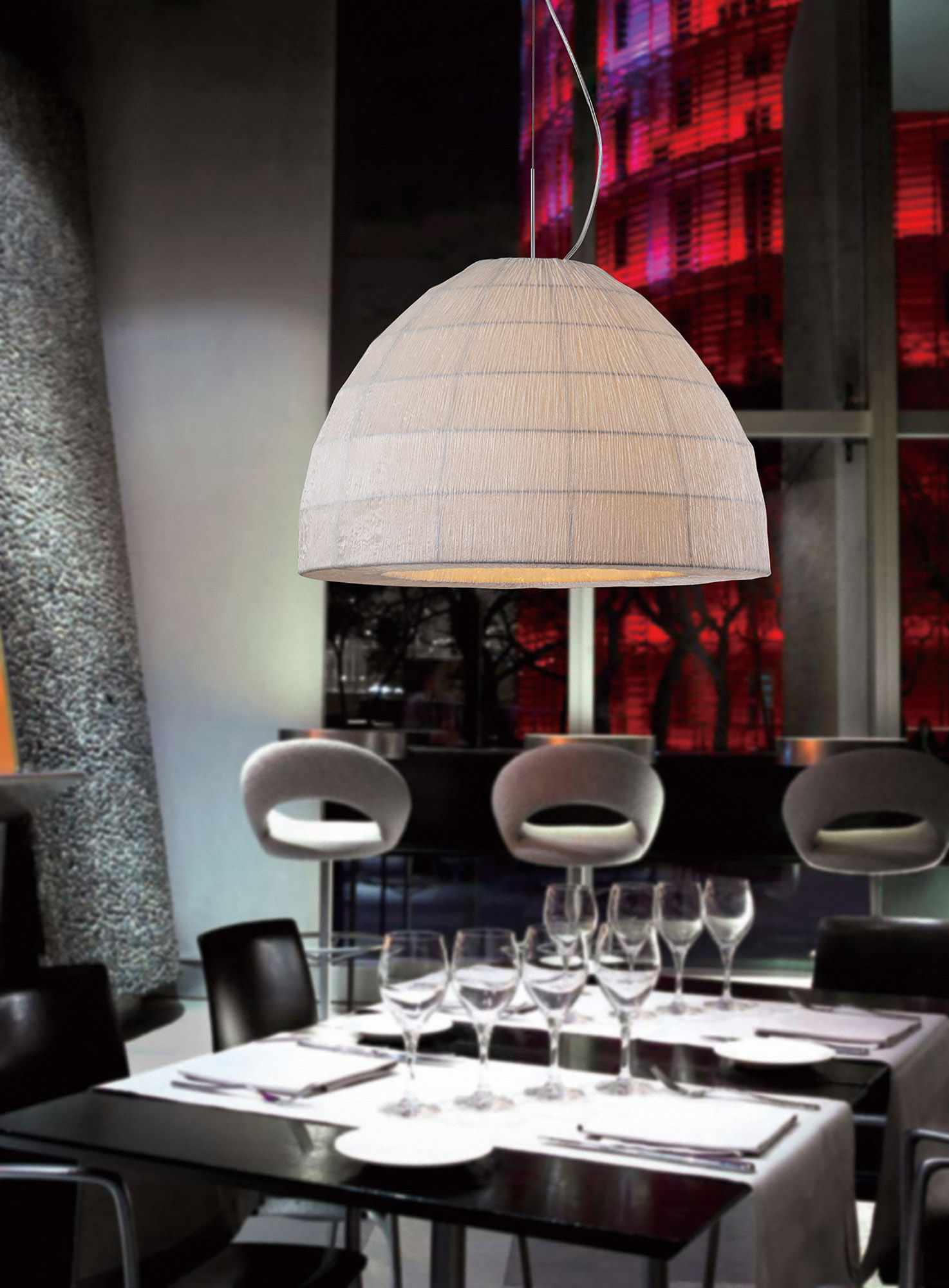 Domo Ceiling Lights Diyas Single Pendant